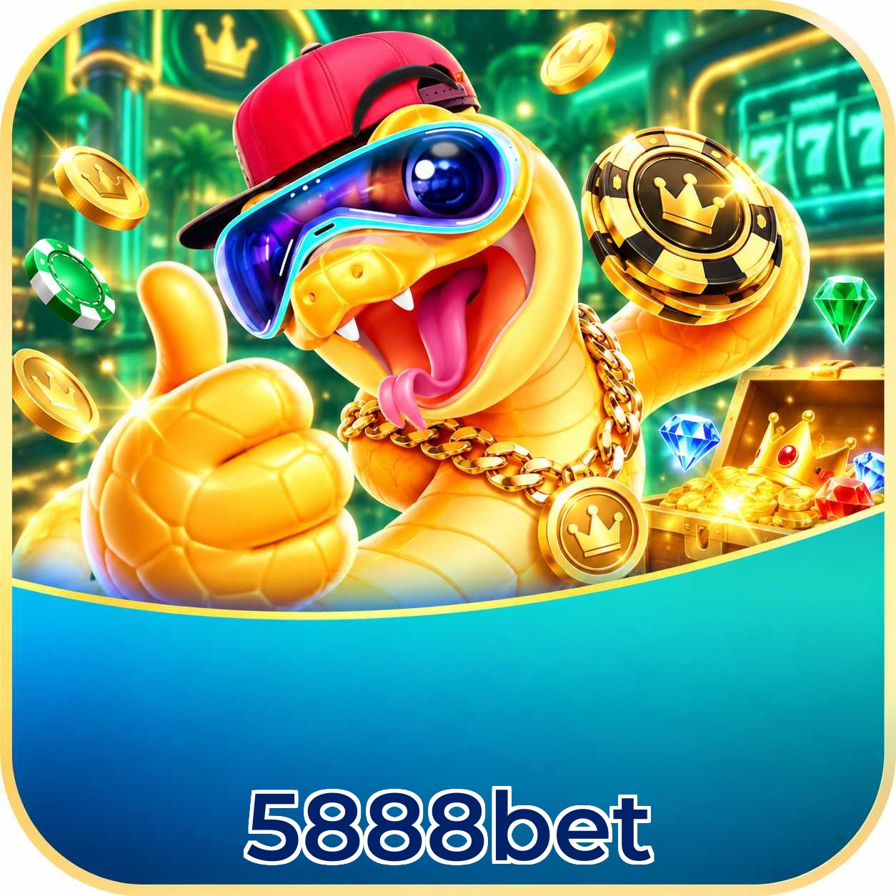 Bônus 5888bet R$5.000 mais 500 giros grátis com rollover justo